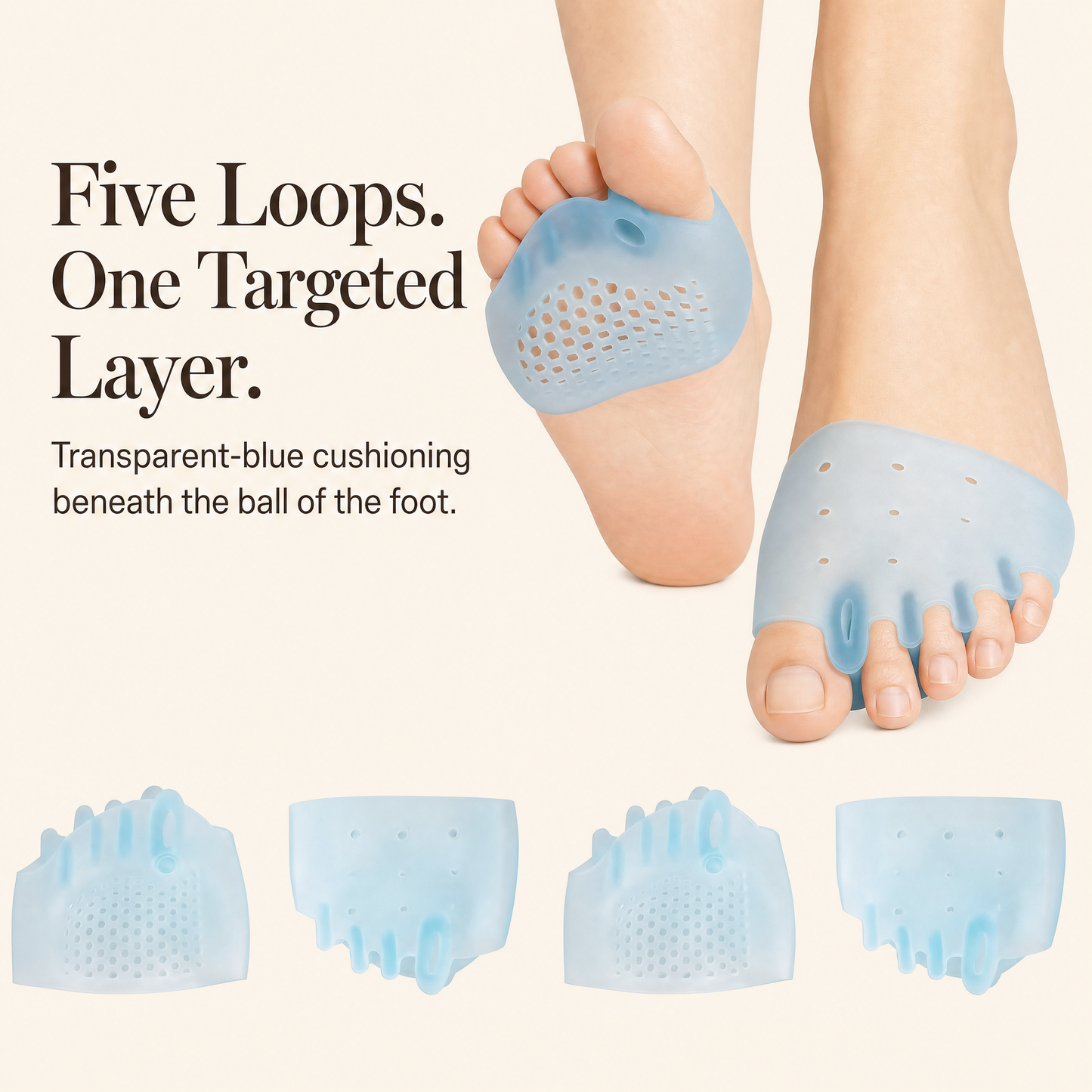 ARVIENO Forefoot Cushion — Ball-of-Foot Pad