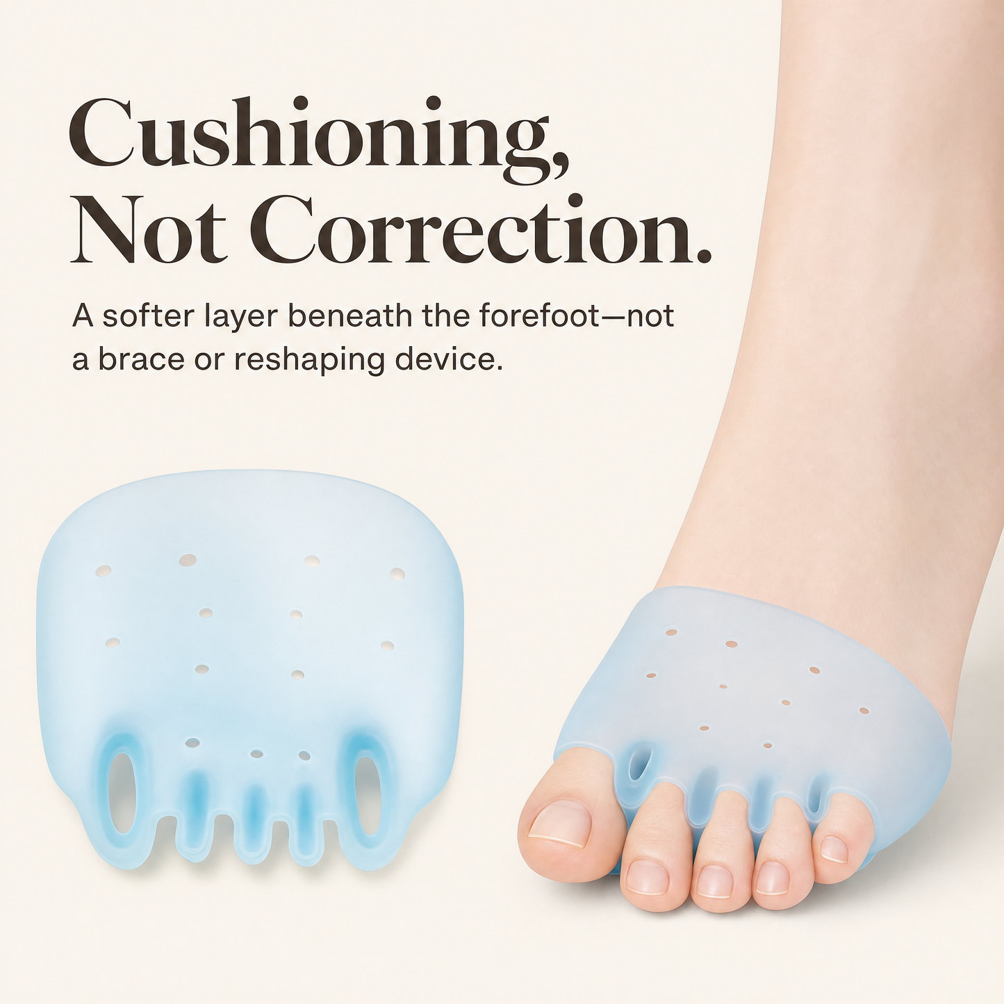 ARVIENO Forefoot Cushion — Ball-of-Foot Pad