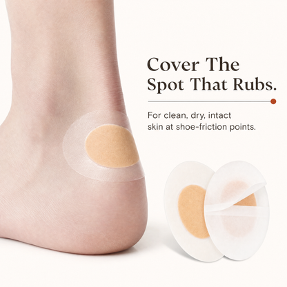 ARVIENO Hydrocolloid Heel Patches — Upgraded Core