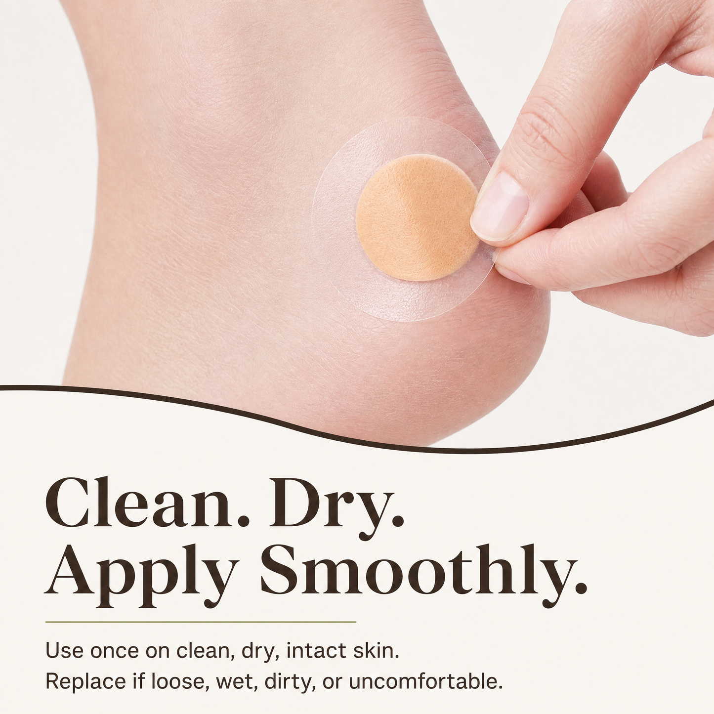 ARVIENO Hydrocolloid Heel Patches — Upgraded Core