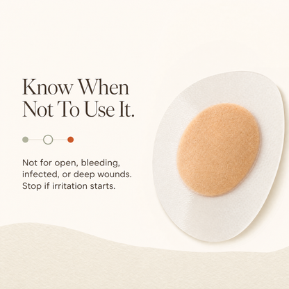 ARVIENO Hydrocolloid Heel Patches — Upgraded Core